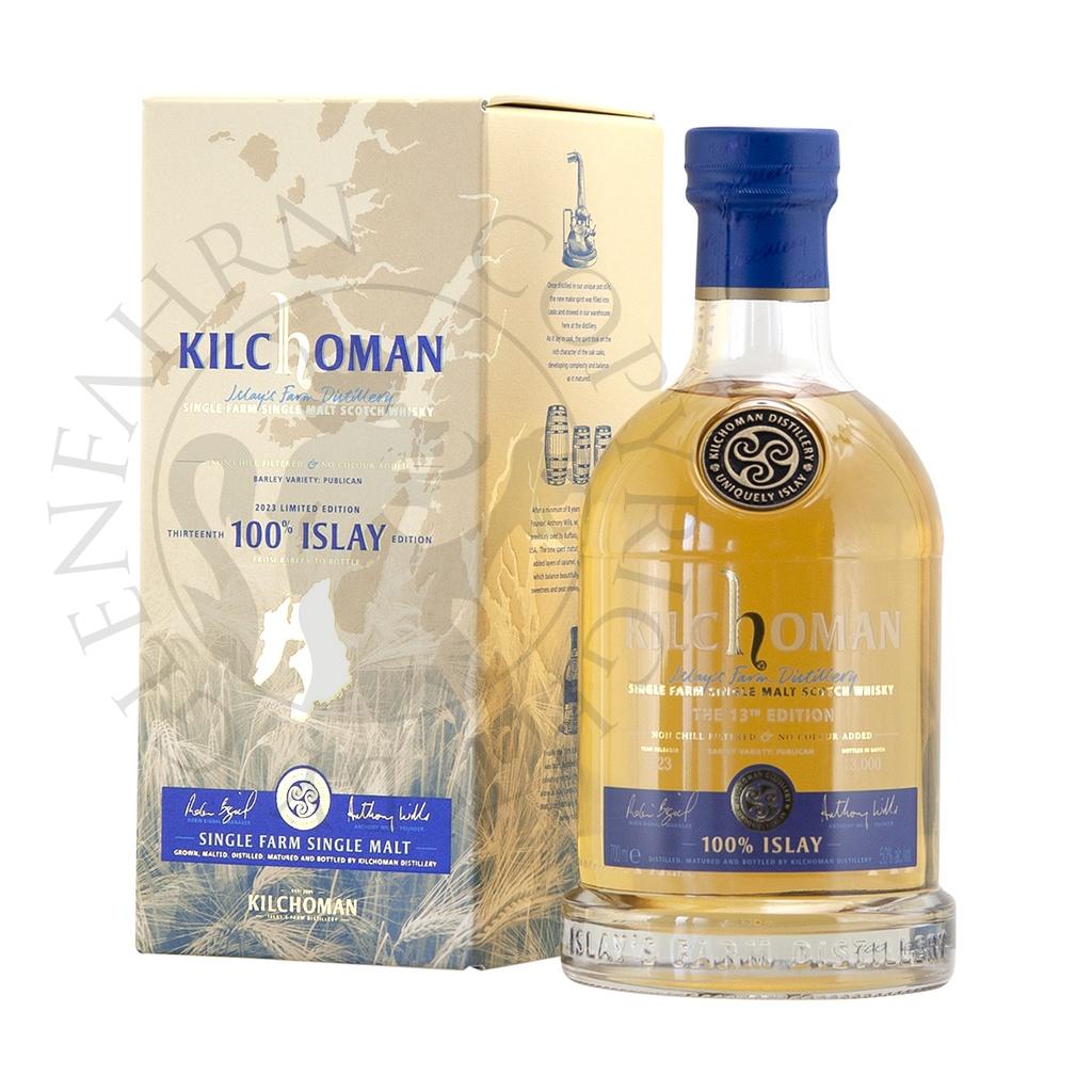 Kilchoman 100% Islay 13th Edition Islay Single Malt Whisky 70cl