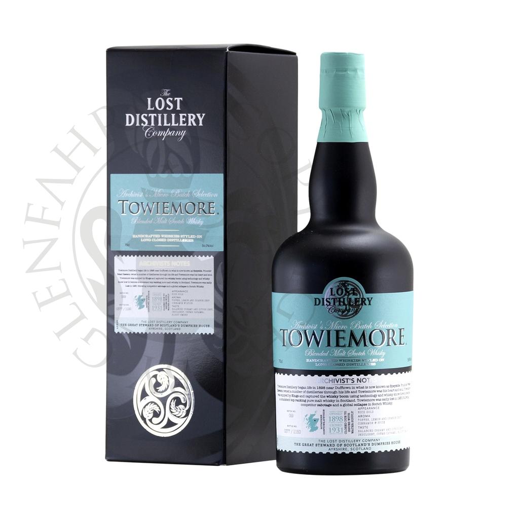 Towiemore Archivist's Micro Batch Selection The Lost Distillery Blended Malt Scotch Whisky 70cl