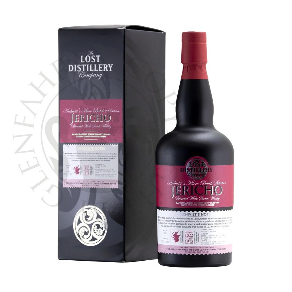 Jericho Archivist's Micro Batch Selection The Lost Distillery Blended Malt Scotch Whisky 70cl