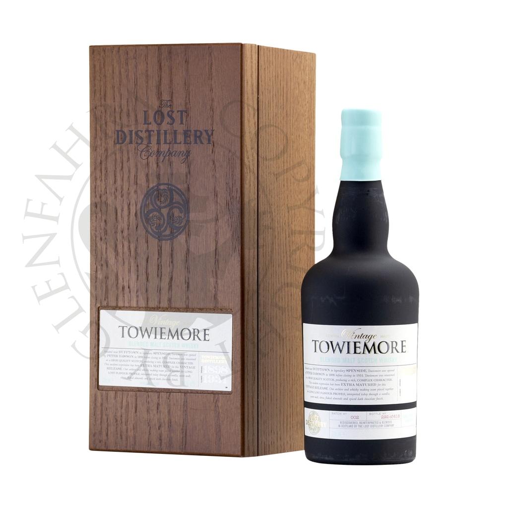 Towiemore Vintage Selection The Lost Distillery Blended Malt Scotch Whisky 70cl