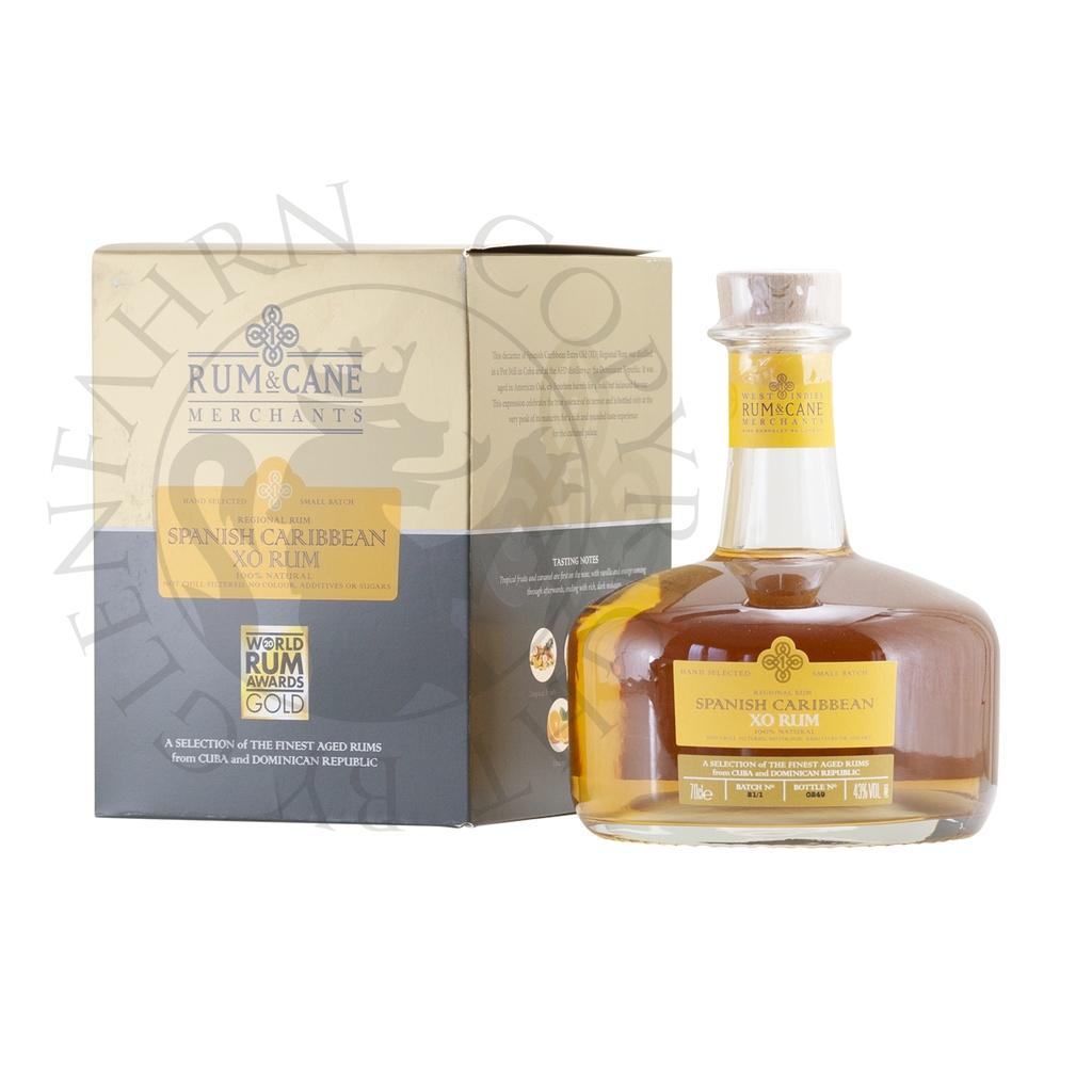 Spanish Caribbean XO Rum Batch#21/1 Rum & Cane Merchants Blended Rum 70cl