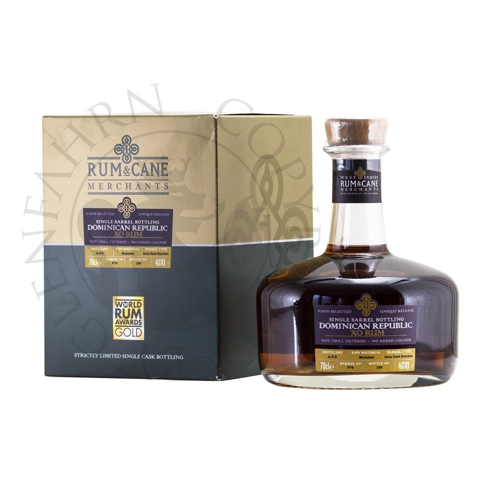 Dominican Republic XO Rum Single Barrel#579 Rum & Cane Merchants Blended Rum 70cl