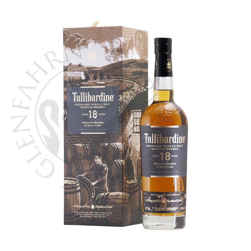 Tullibardine 18y Highland Single Malt Scotch Whisky 70cl