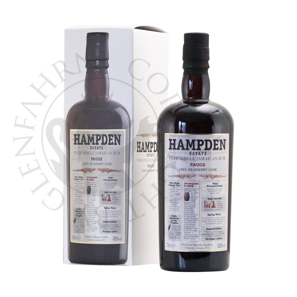 Hampden Pagos 2023 Pure Single Jamaican Rum 70cl