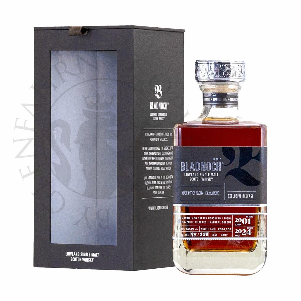 Bladnoch 2001 22y Amontilado Sherry Hogshead#3207 Lowland Single Malt Scotch Whisky 70cl