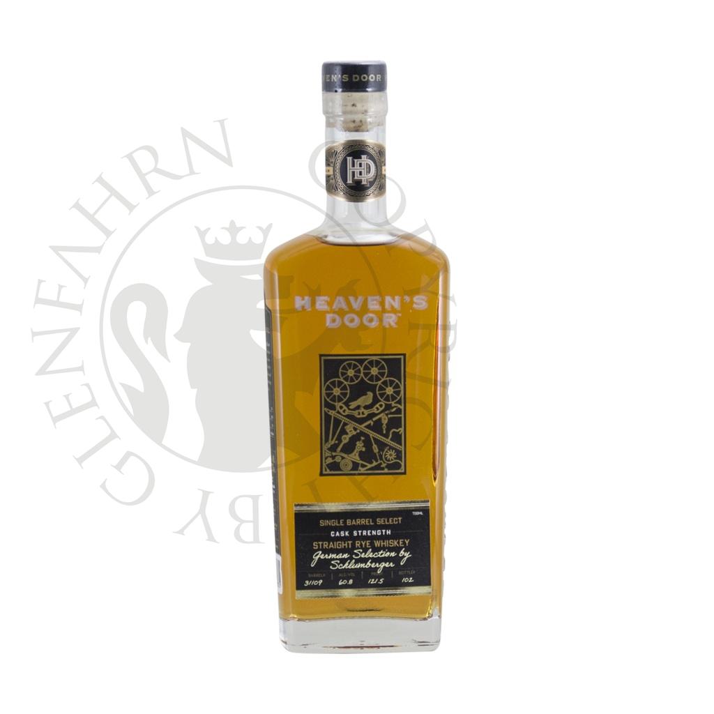 Heaven's Door Rye Single Barrel#31109 Tennessee Straight Rye Whiskey 70cl