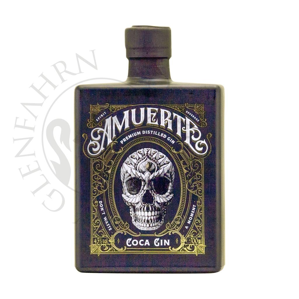 Amuerte Coca Leaf Gin Black 70cl