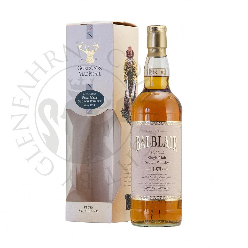 Balblair 1979 31y Rare Vintage Gordon & MacPhail 70cl