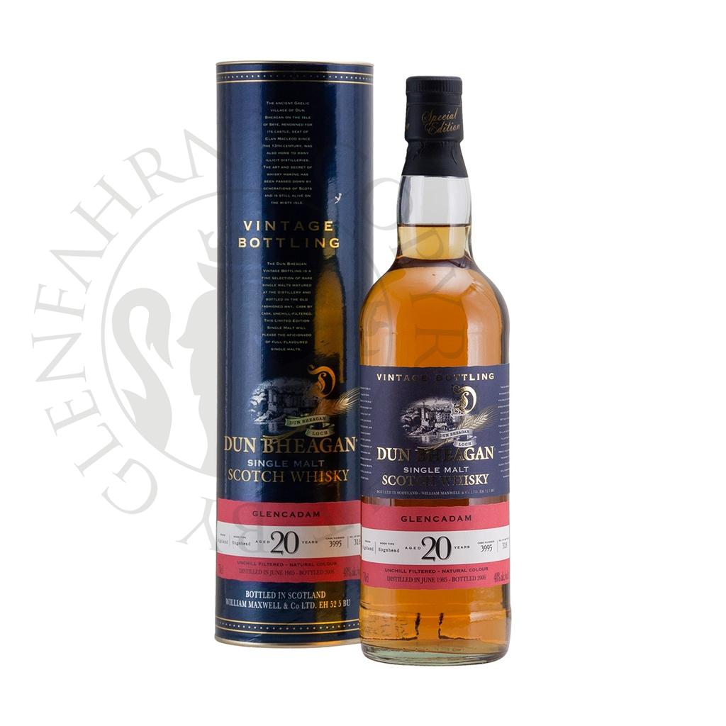 Glencadam 1985 20y Cask#3995 Dun Bheagan 70cl