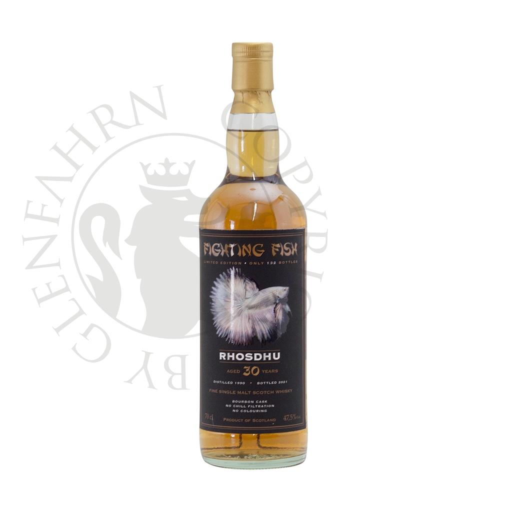 Rhosdhu 1990 30y Fighting Fish Jack Wiebers 70cl