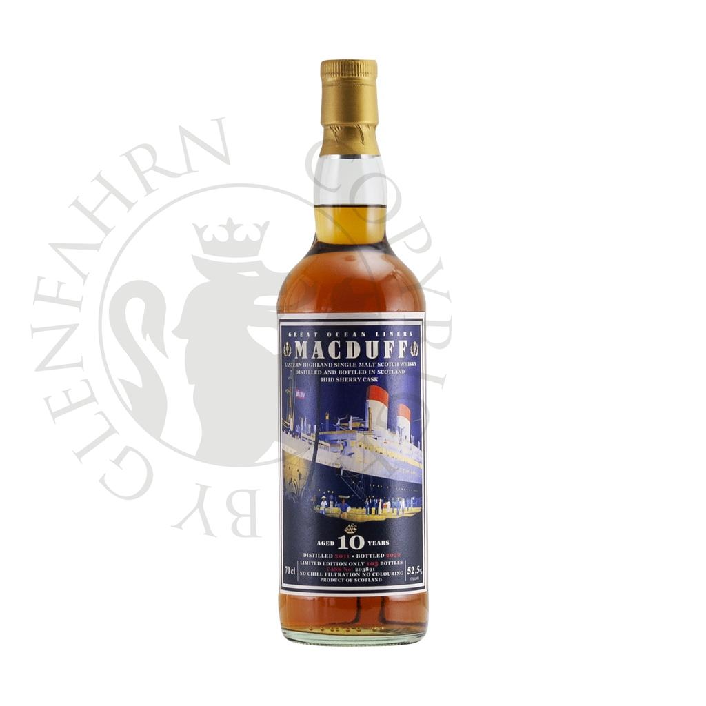 Macduff 2011 10y Sherry Cask #203891 Great Ocean Liners Jack Wiebers 70cl