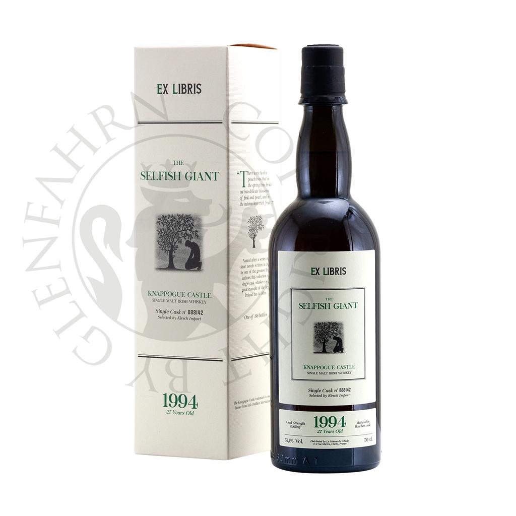 Knappogue Castle 1994 27y The Selfish Giant Ex Libris Single Malt Irish Whiskey 70cl