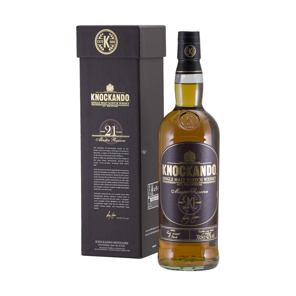 Knockando 21y Master Reserve Single Malt Scotch Whisky 70cl
