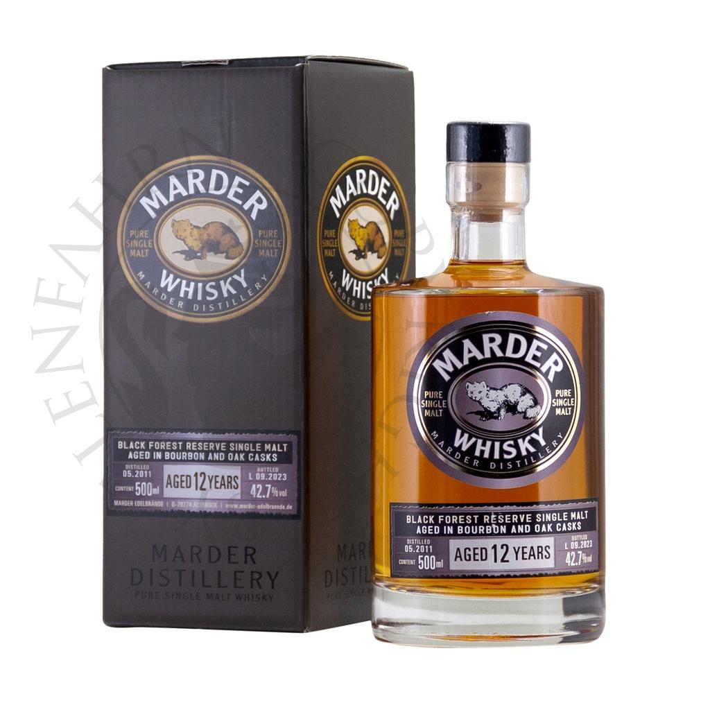 Marder 12y Black Forest Pure Single Malt Whisky 50cl
