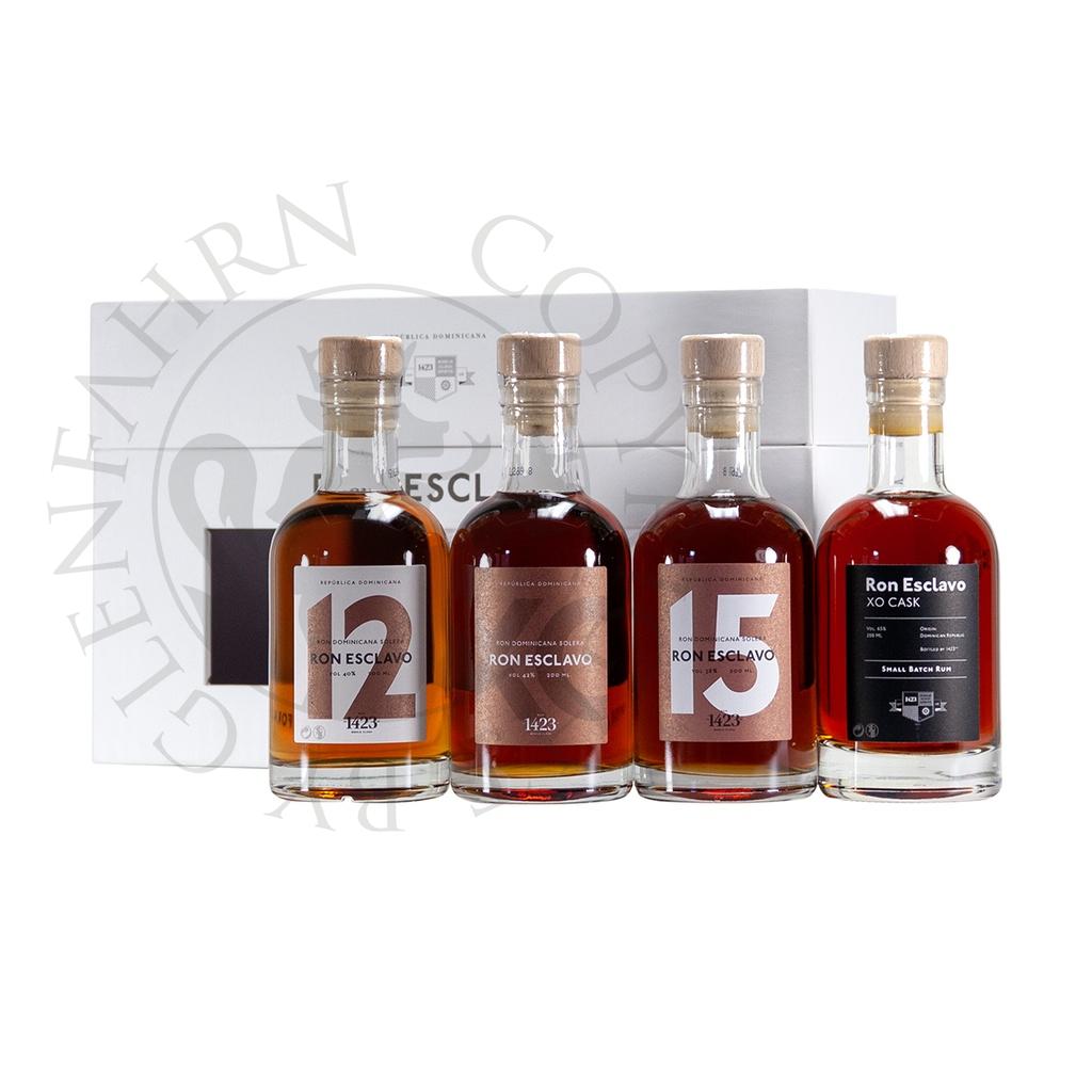 Esclavo Set 12y, 15y, XO, XO Cask 4x20cl