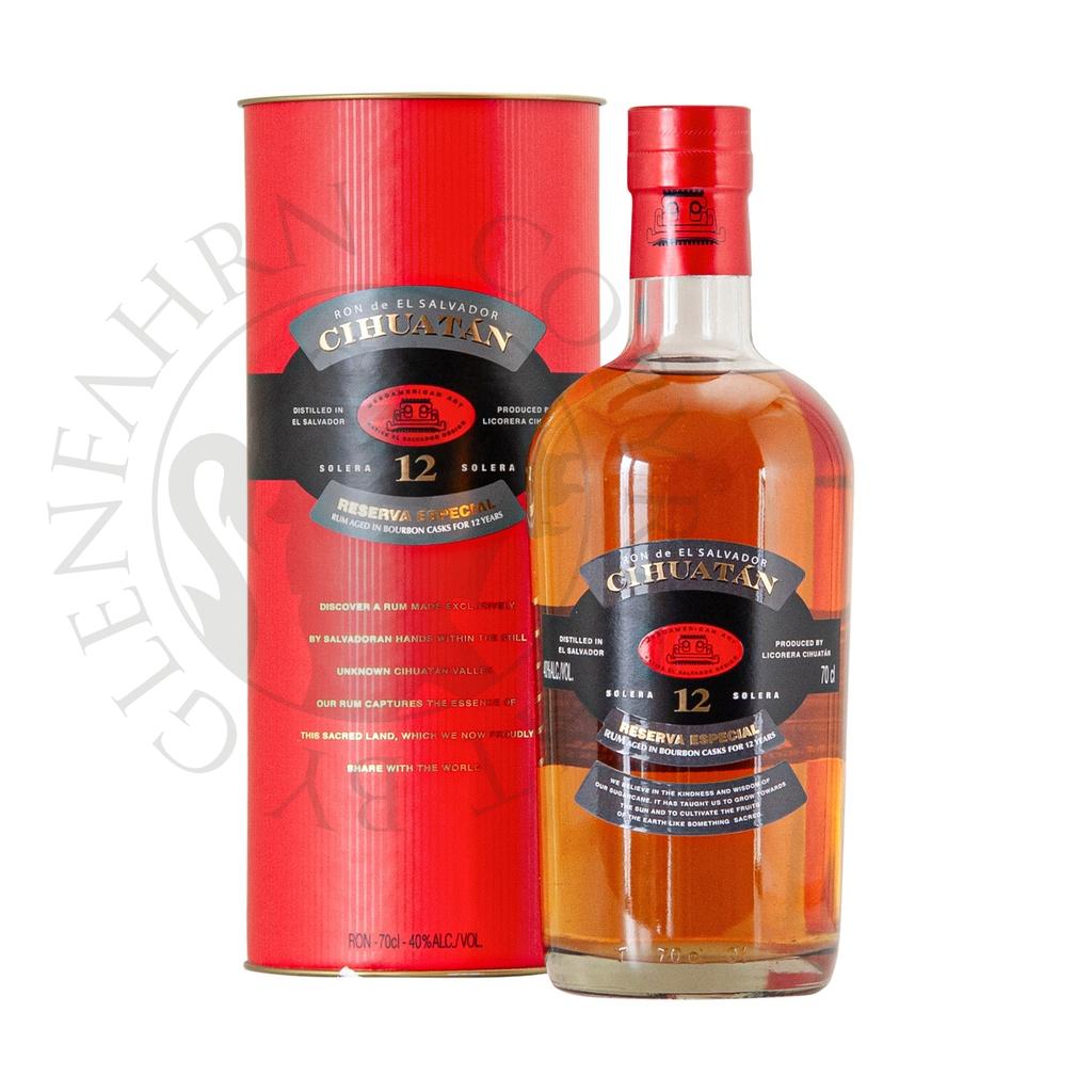 Cihuatan 12y Reserva Especial Ron de El Salvador 70cl
