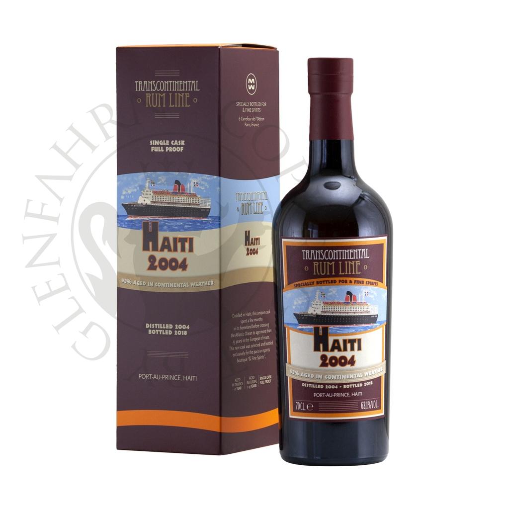 Haiti 2004 bot.2018 Single Cask Full Proof Transcontinental Rum Line Haiti Rum 70cl