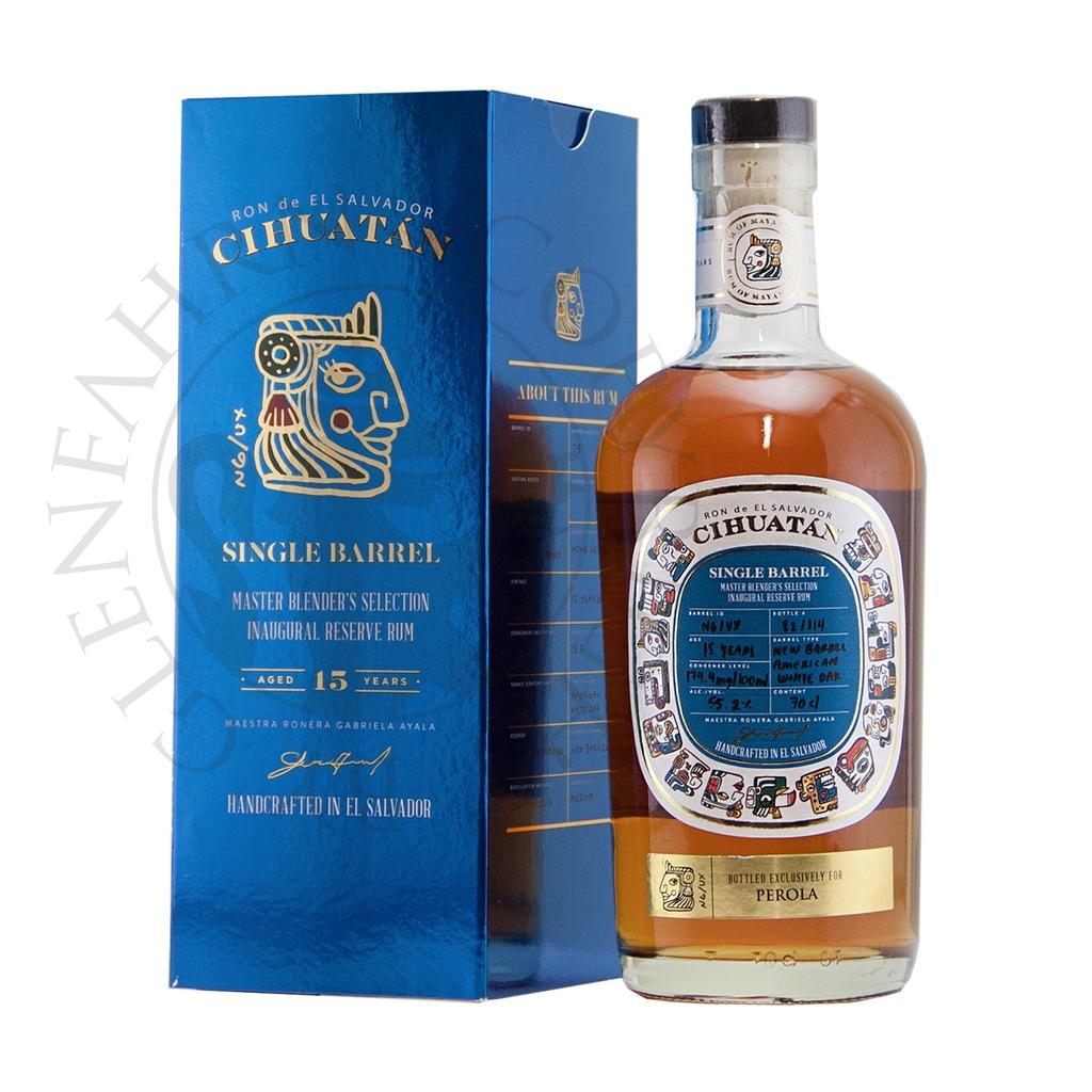 Cihuatan 15y Single Barrel N6/UX bot. for Perola 70cl