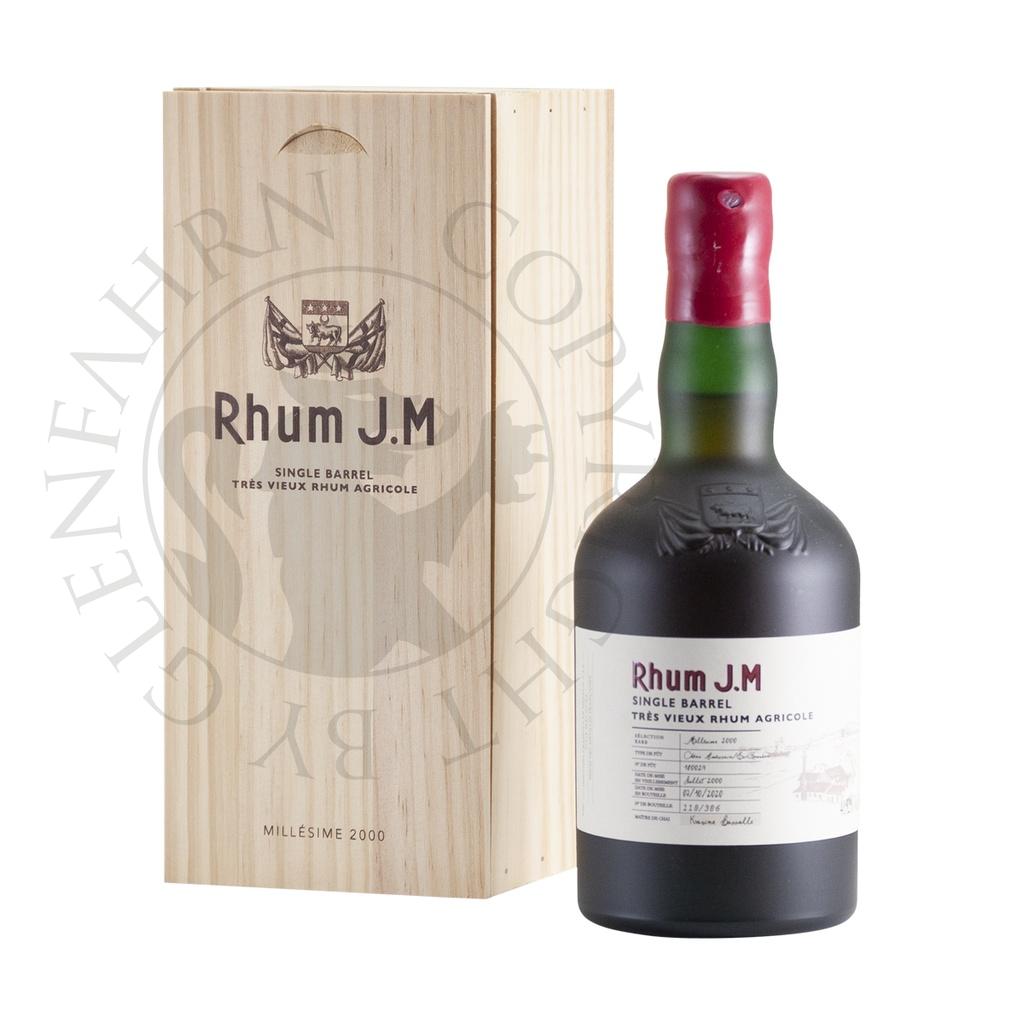 J.M 2000 Single Barrel Rhum Agricole Vieux 50cl
