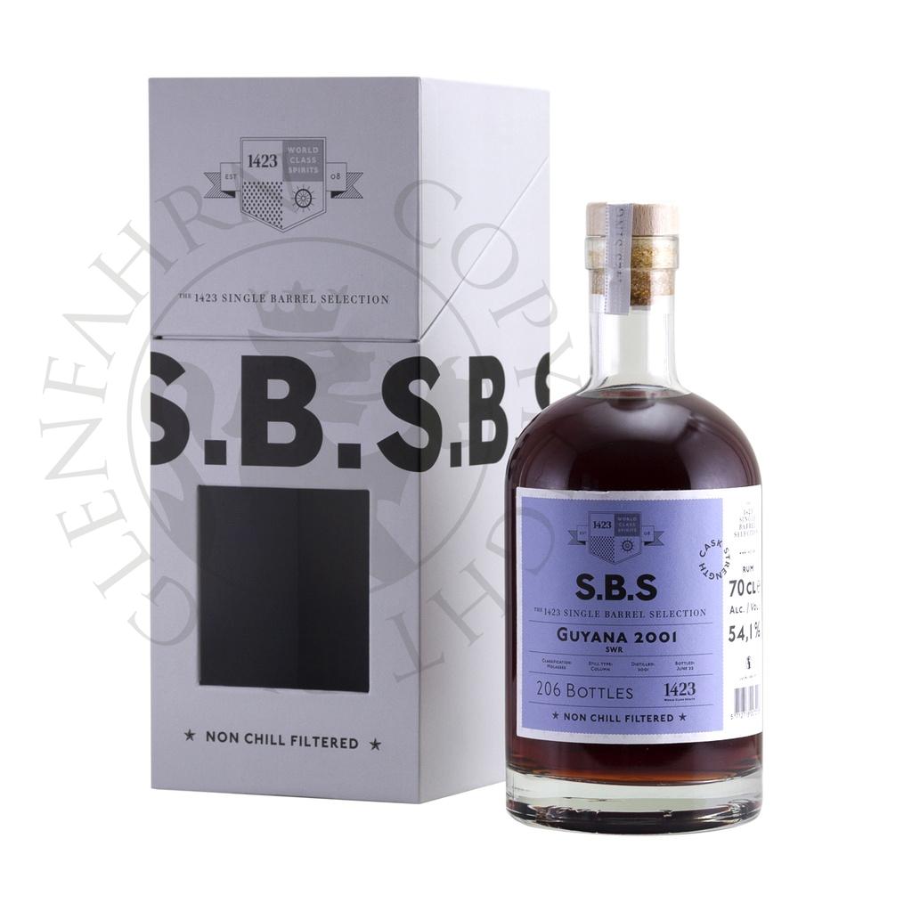 Guyana 2001 21y S.B.S Rum 1423 70cl
