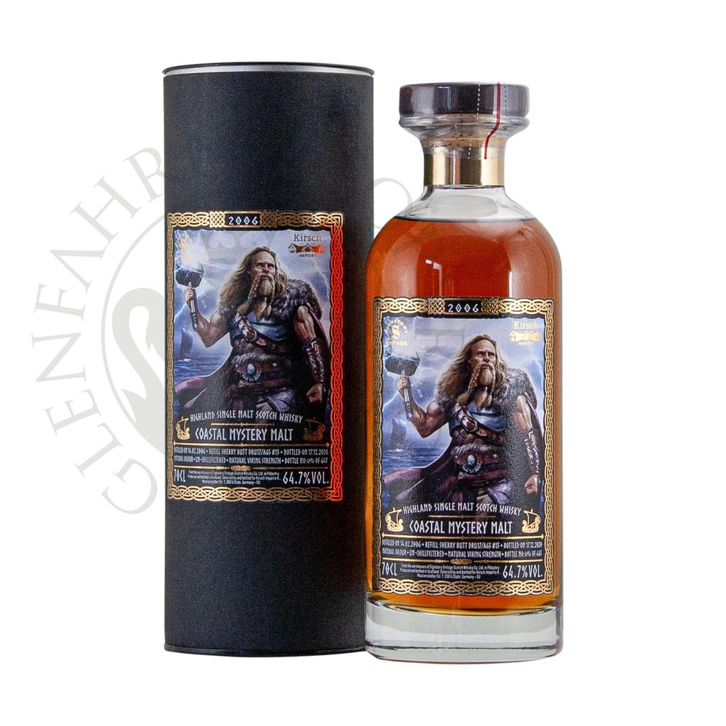 Coastal Mystery Malt 2006 14y Cask#13 Vikings Signatory 70cl
