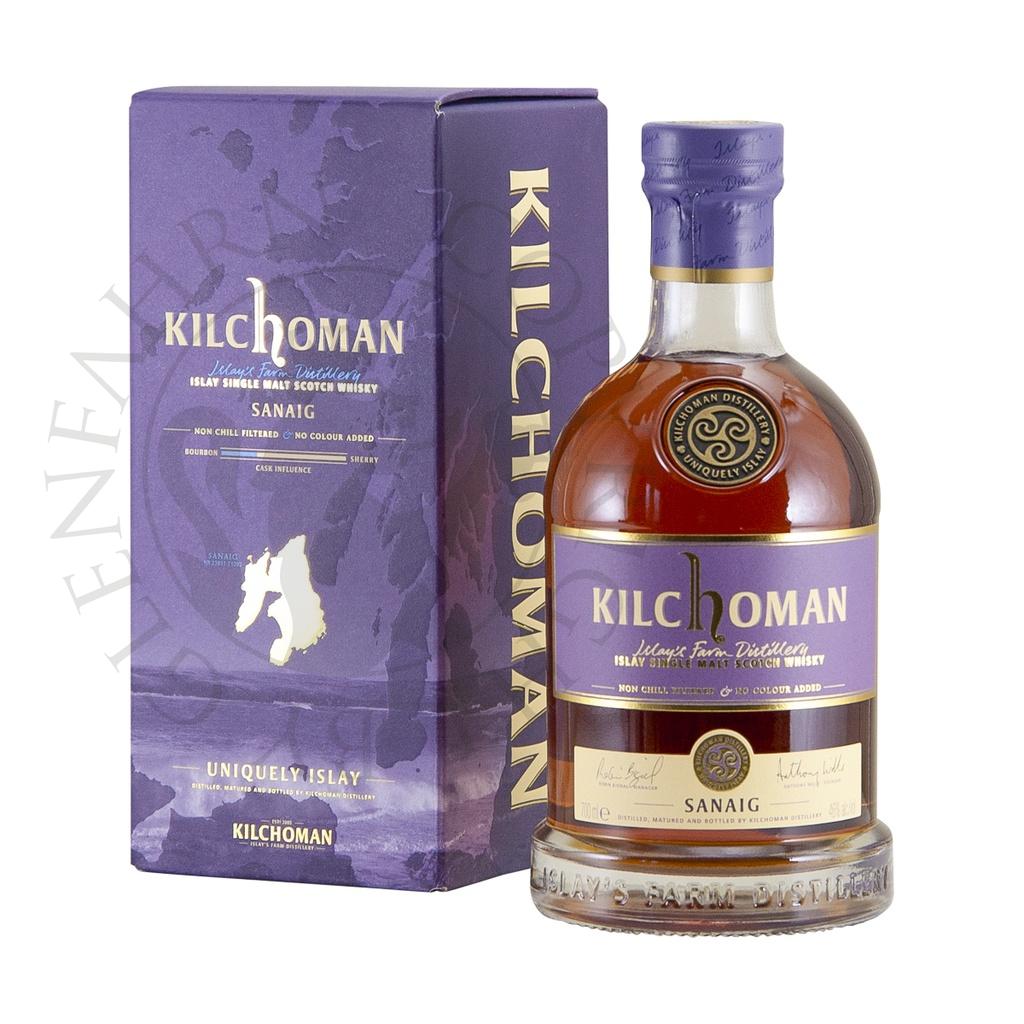 Kilchoman Sanaig Islay Single Malt Scotch Whisky 70cl