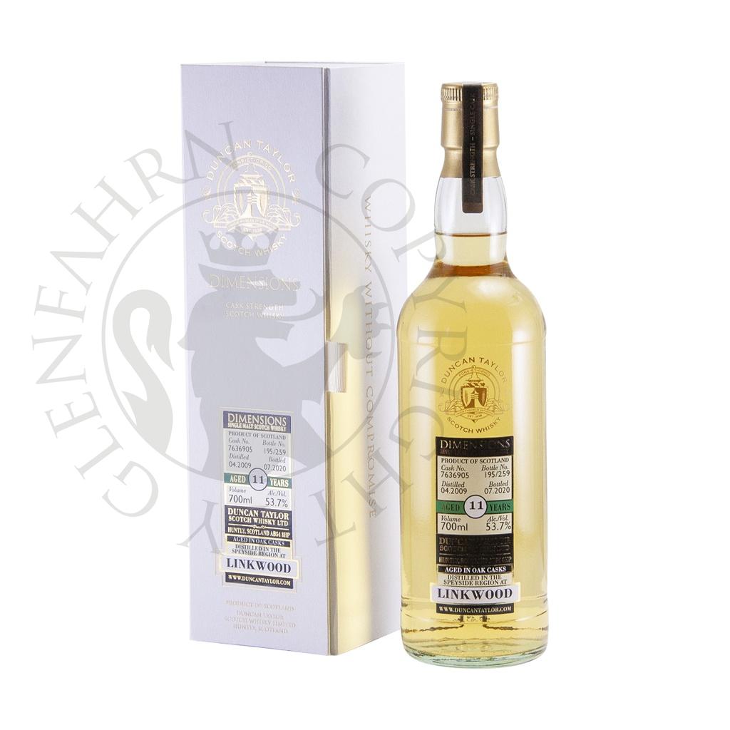 Linkwood 2009 11y Cask#7636905 Dimensions Collection Duncan Taylor 70cl