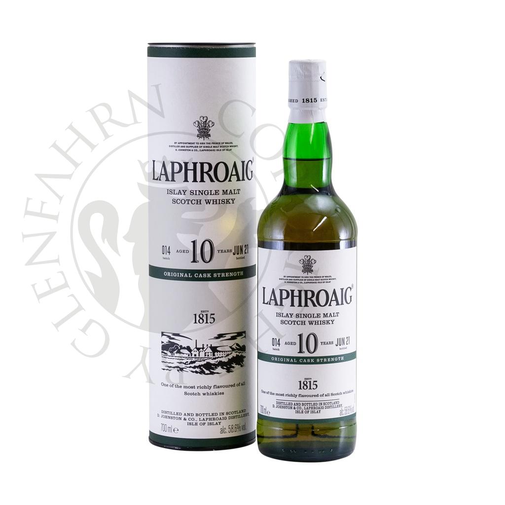 Laphroaig 10y Original Cask Strength Batch#014 bot.2021 Islay Single Malt Scotch Whisky 70cl