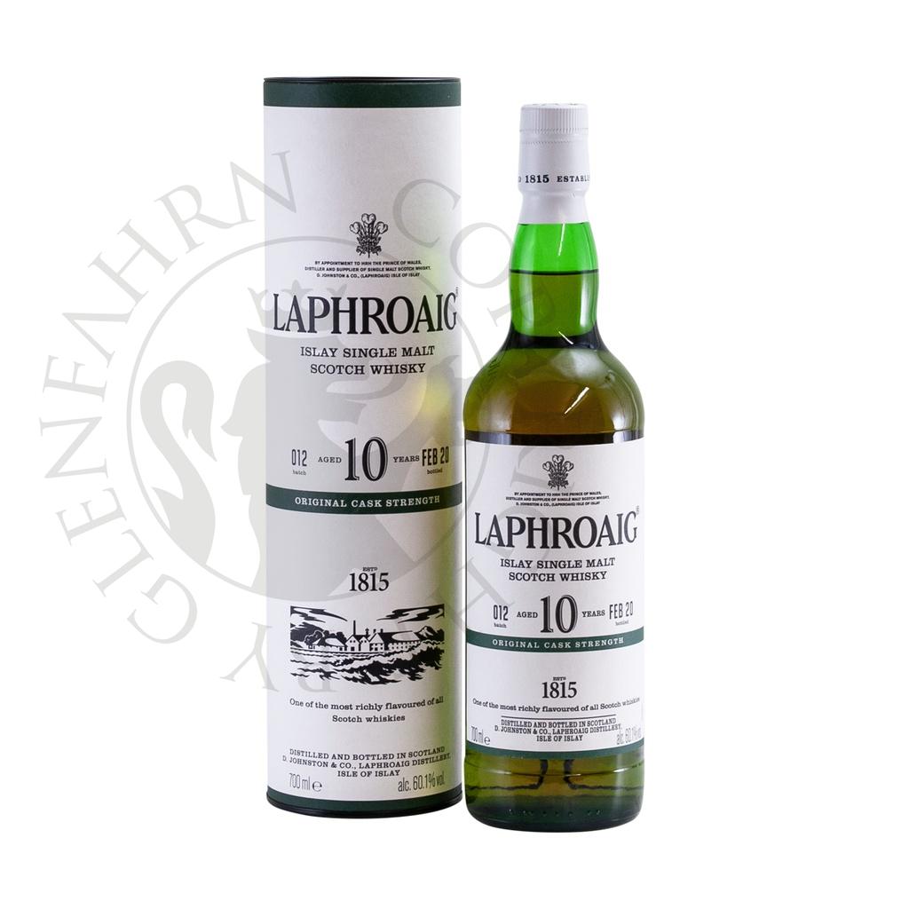 Laphroaig 10y Original Cask Strength Batch#012 bot.2020 Islay Single Malt Scotch Whisky 70cl