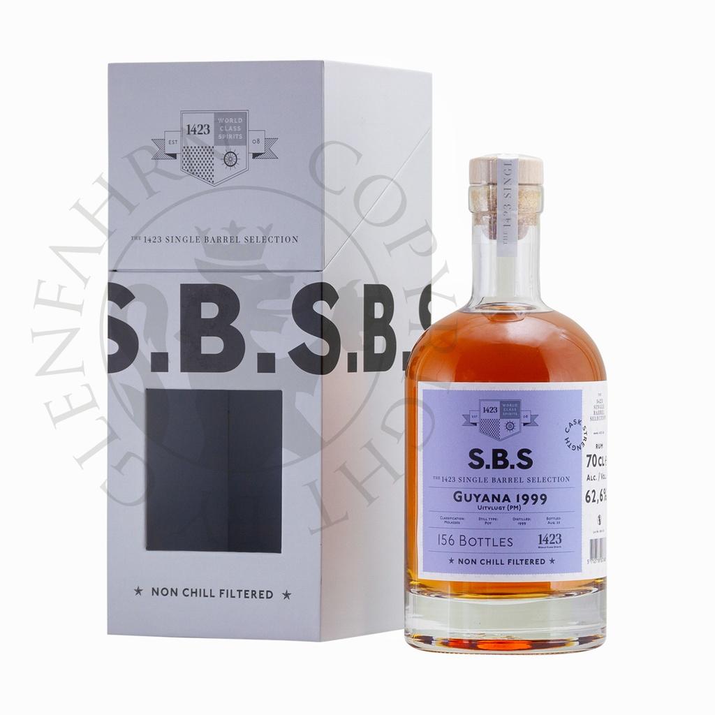 Guyana 1999 23y S.B.S Rum 1423 70cl