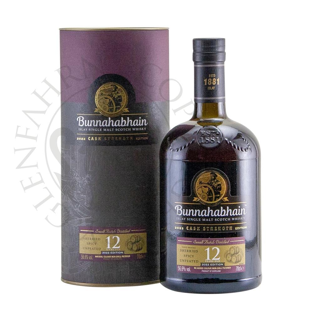 Bunnahabhain 12y Cask Strength 2022 Edition Islay Single Malt Scotch Whisky 70cl