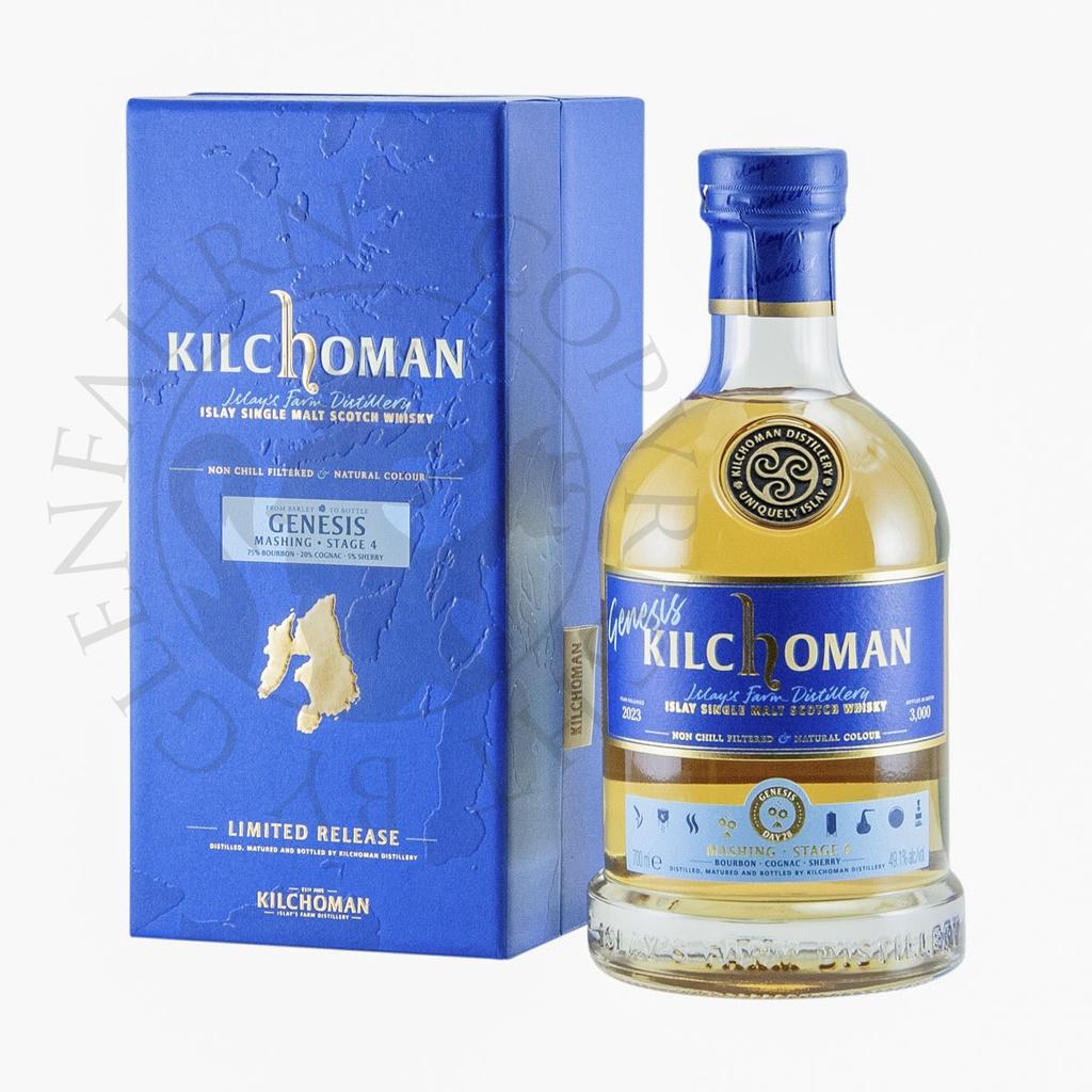 Kilchoman Genesis Mashing Stage 4 Islay Single Malt Scotch Whisky 70cl