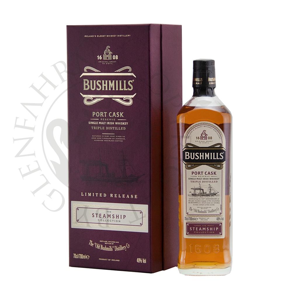 Bushmills Port Cask Reserve The Steamship Collection Single Malt Irish Whiskey 70cl