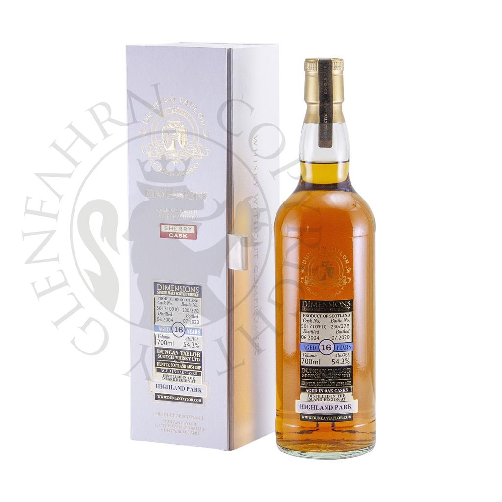 Highland Park 2004 16y Cask#501710910 Dimensions Collection Duncan Taylor 70cl