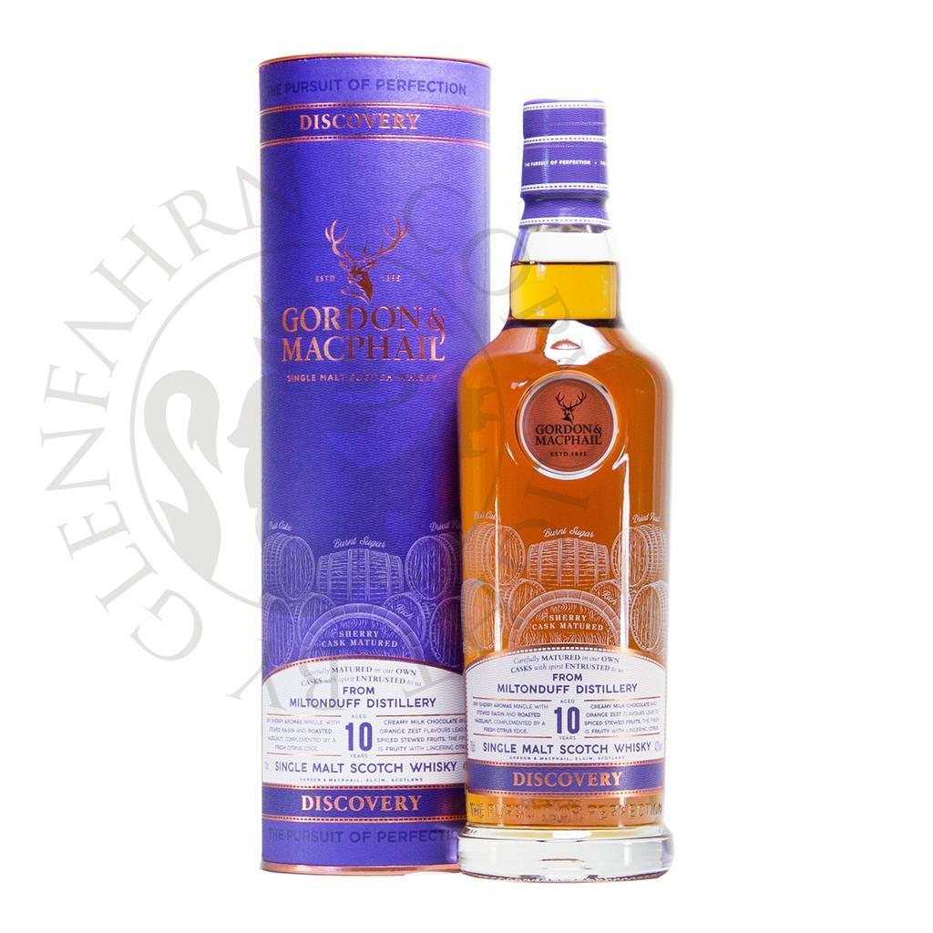 Miltonduff 10y Discovery Gordon & MacPhail 70cl