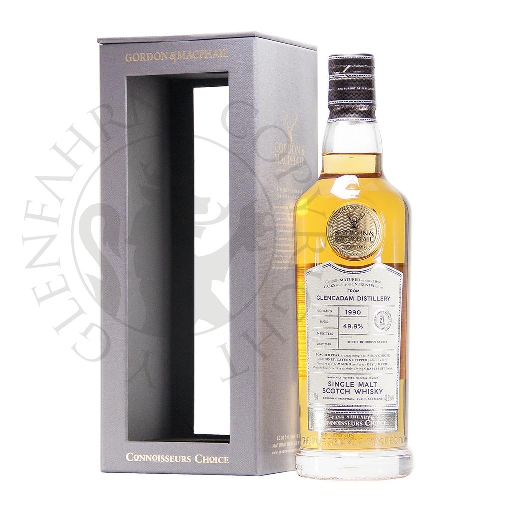 Glencadam 1990 27y Cask#18/080 Connoisseurs Choice Gordon & MacPhail 70cl