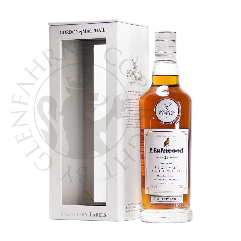 Linkwood 25y Distillery Labels Gordon & MacPhail 70cl