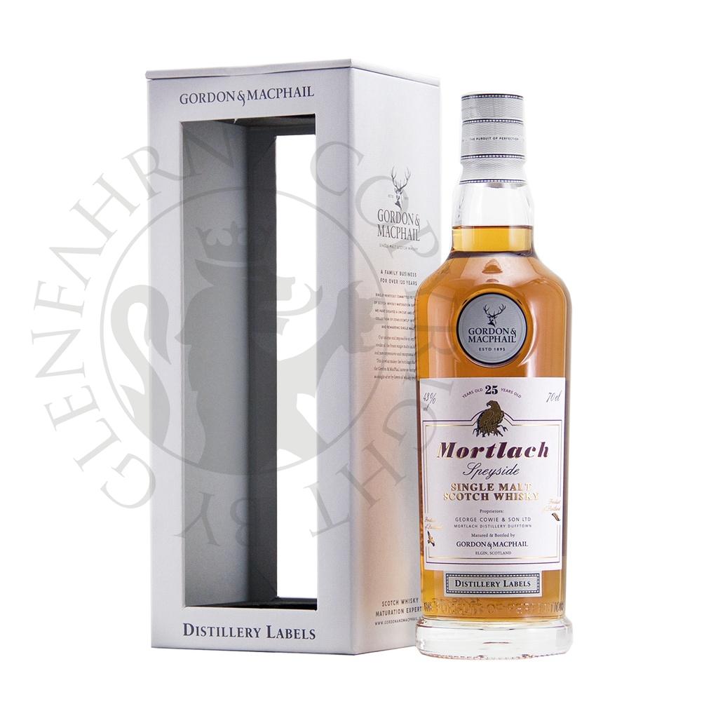 Mortlach 25y Distillery Labels Gordon & MacPhail 70cl