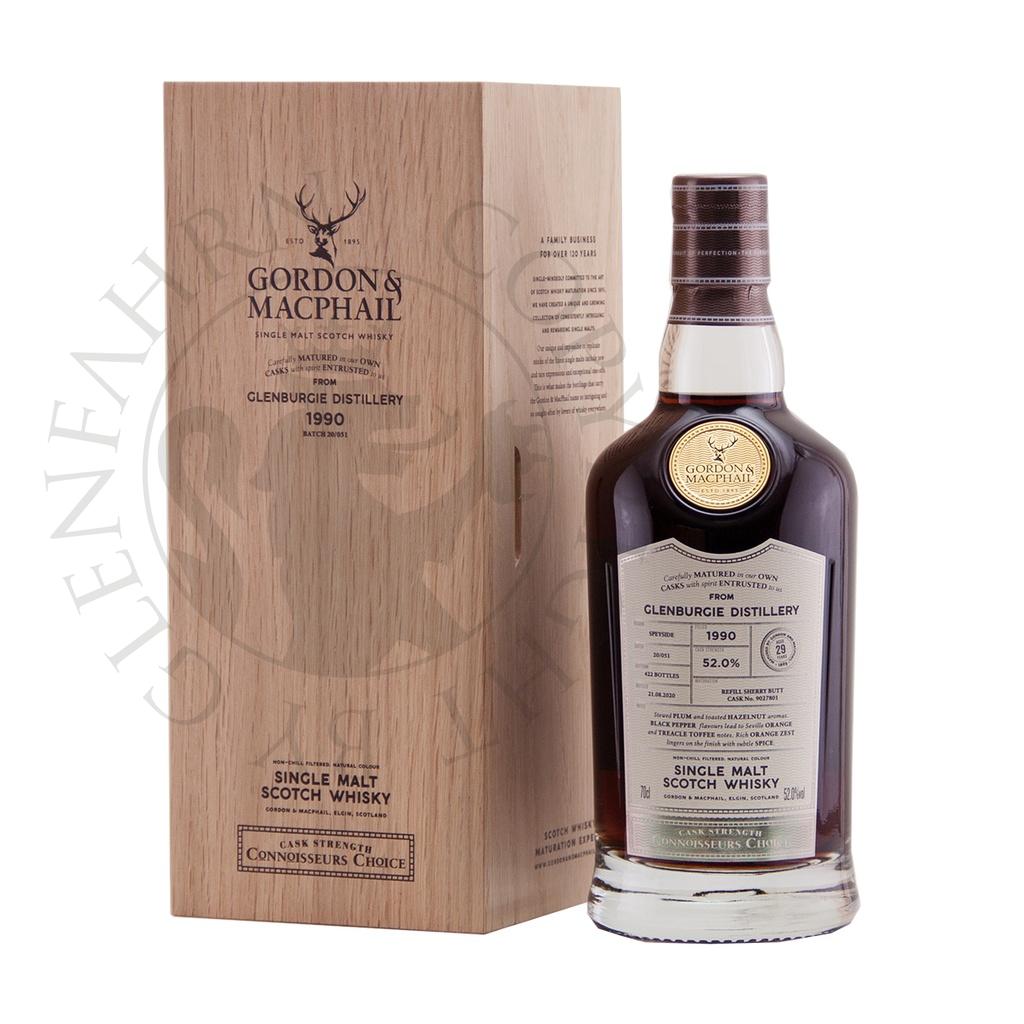 Glenburgie 1990 29y Cask#9027801 Connoisseurs Choice Cask Strength Gordon & MacPhail 70cl