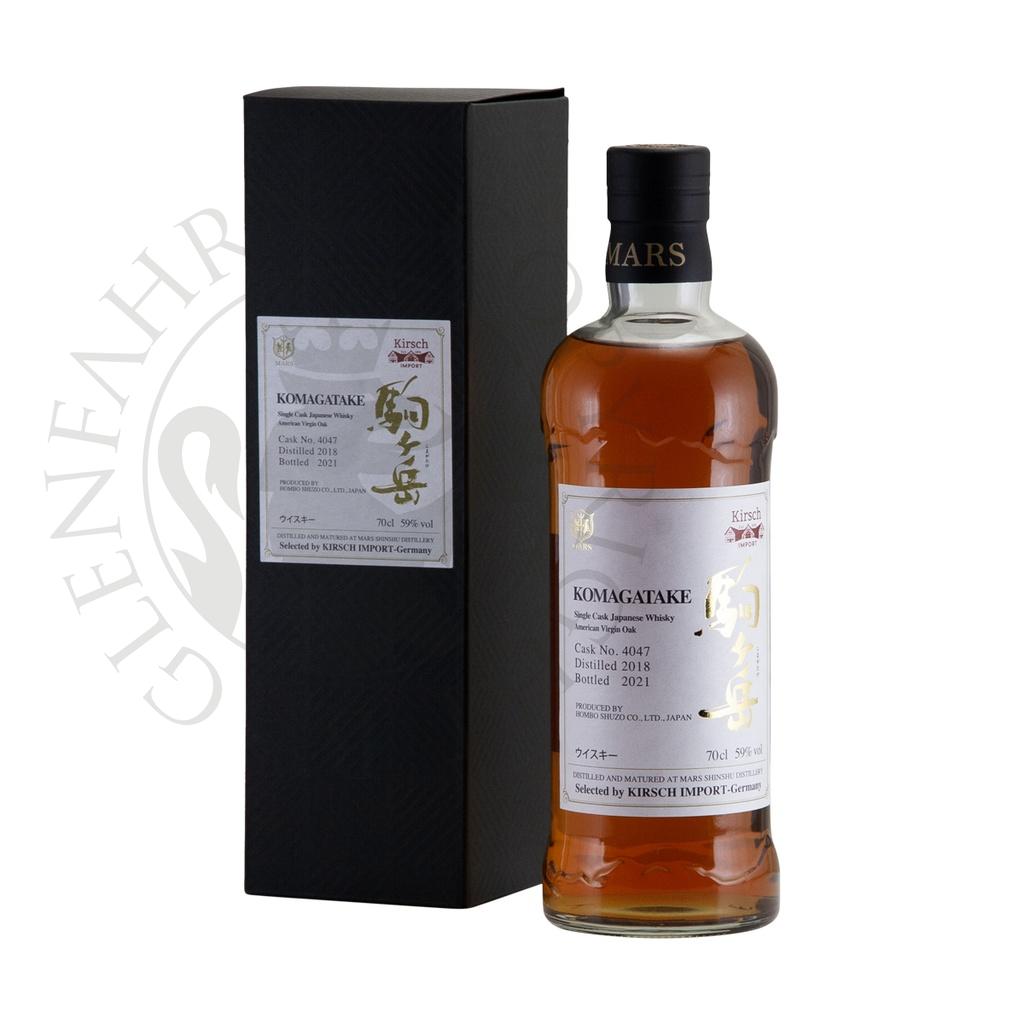 Mars Komagatake Shinshu 2018 Cask#4047 bot. 2021 for Germany Single Malt Japanese Whisky 70cl