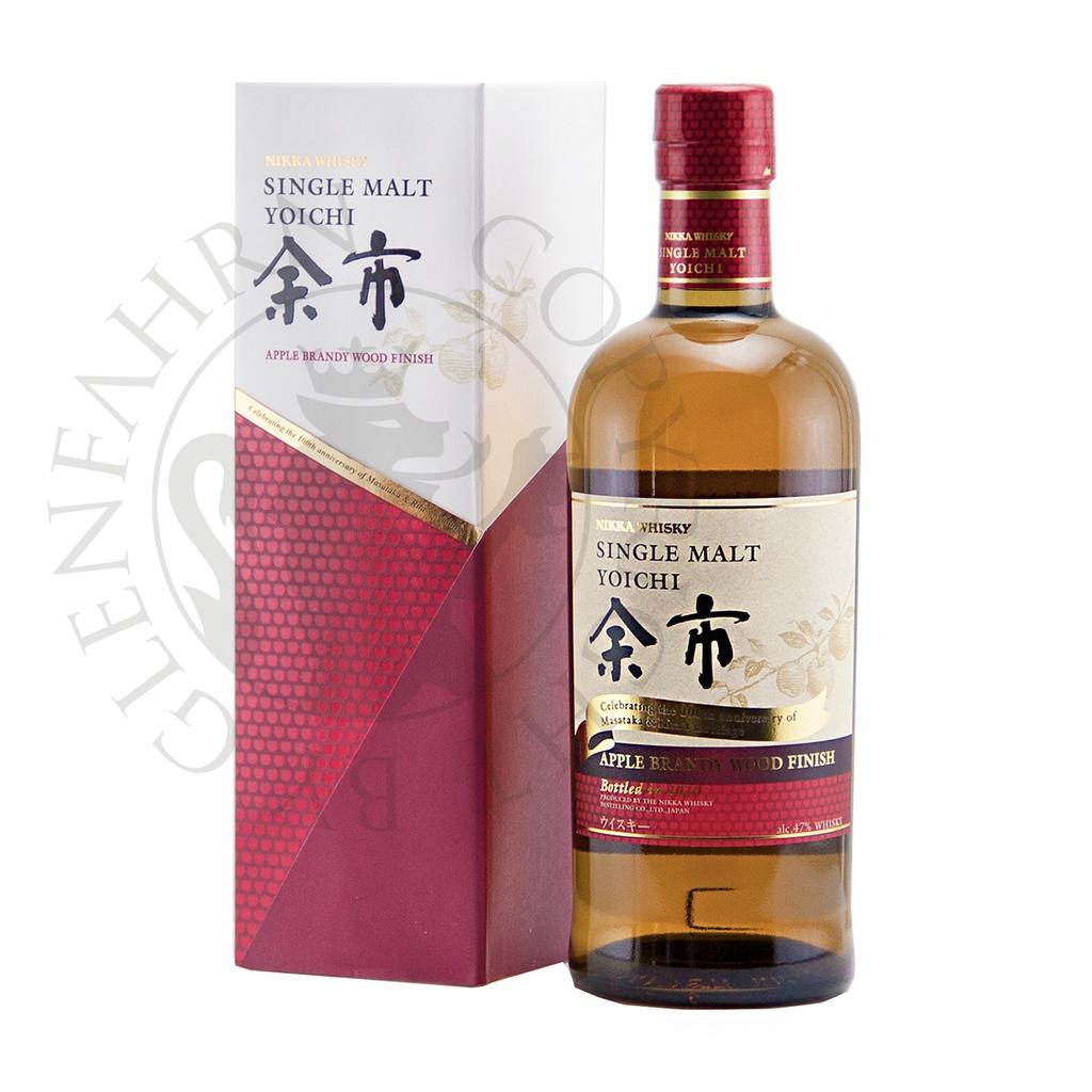 Nikka Yoichi bot.2020 Apple Brandy Wood Finish Single Malt Japanese Whisky 70cl
