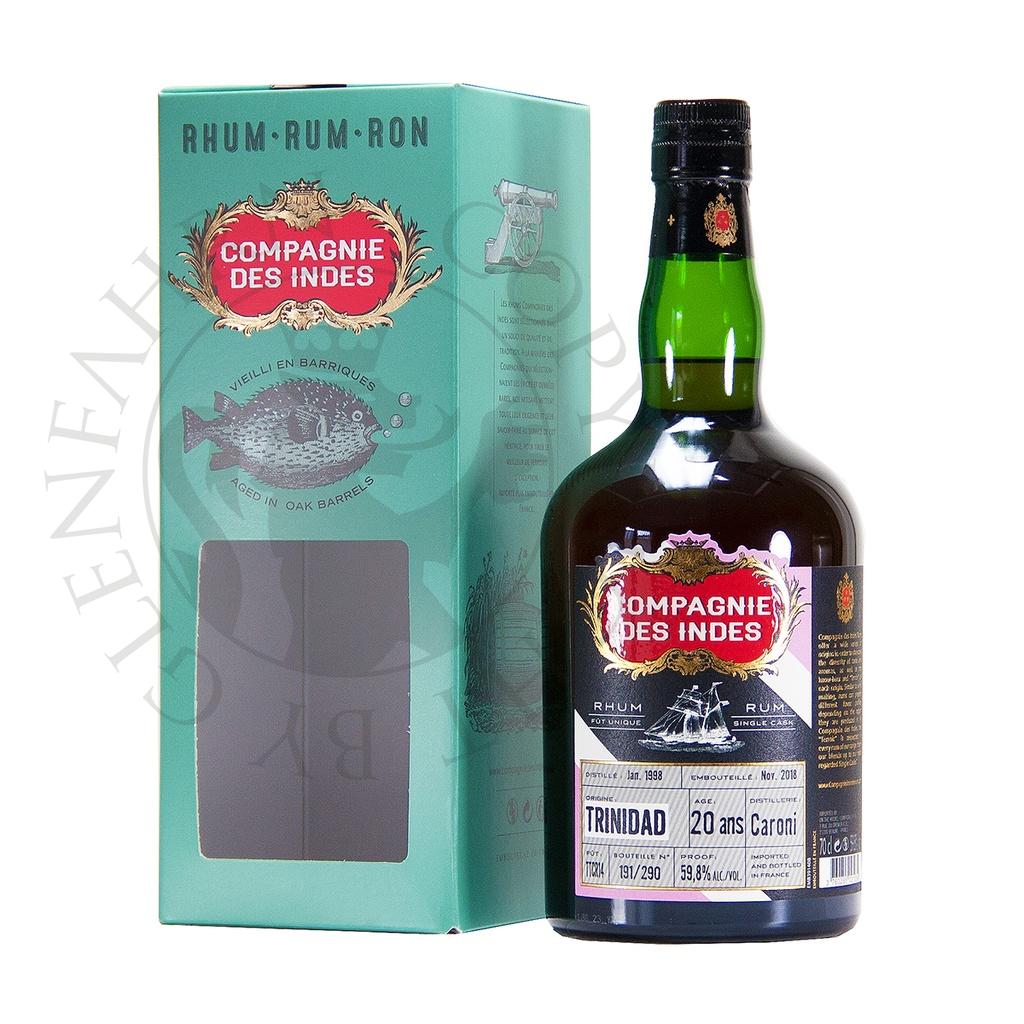 Caroni Trinidad 1998 20y Cask#TTCR14 Compagnie des Indes 70cl