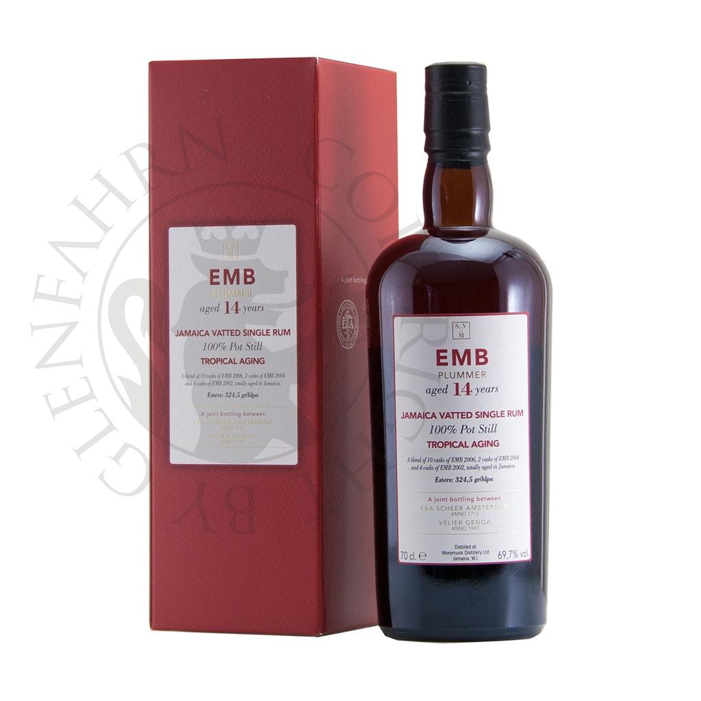 Monymusk 14y EMB Plummer Tropical Aging Jamaica Vatted Single Rum Scheer Velier Main 70cl