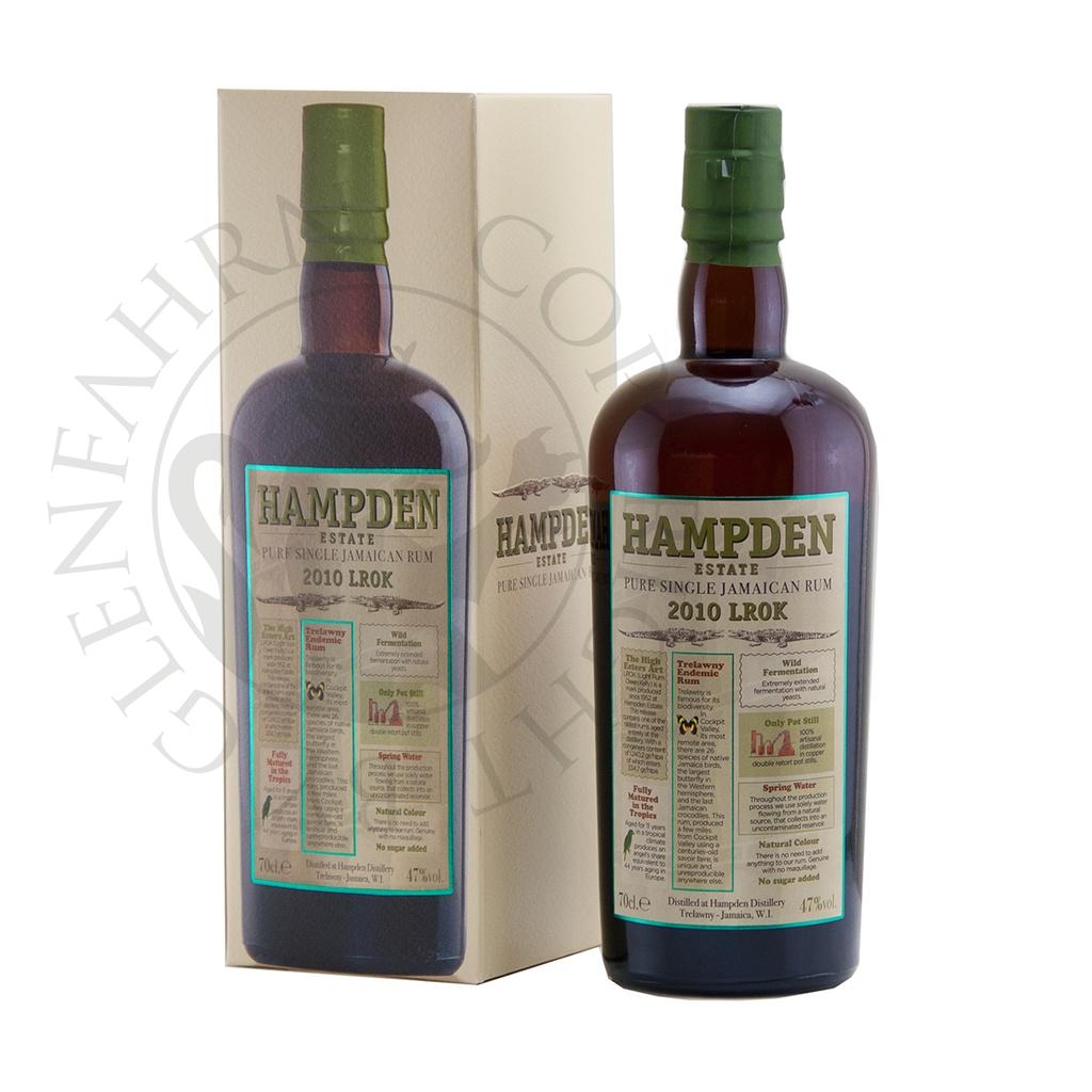 Hampden 2010 LROK Habitation Velier Pure Single Jamaica Rum 70cl