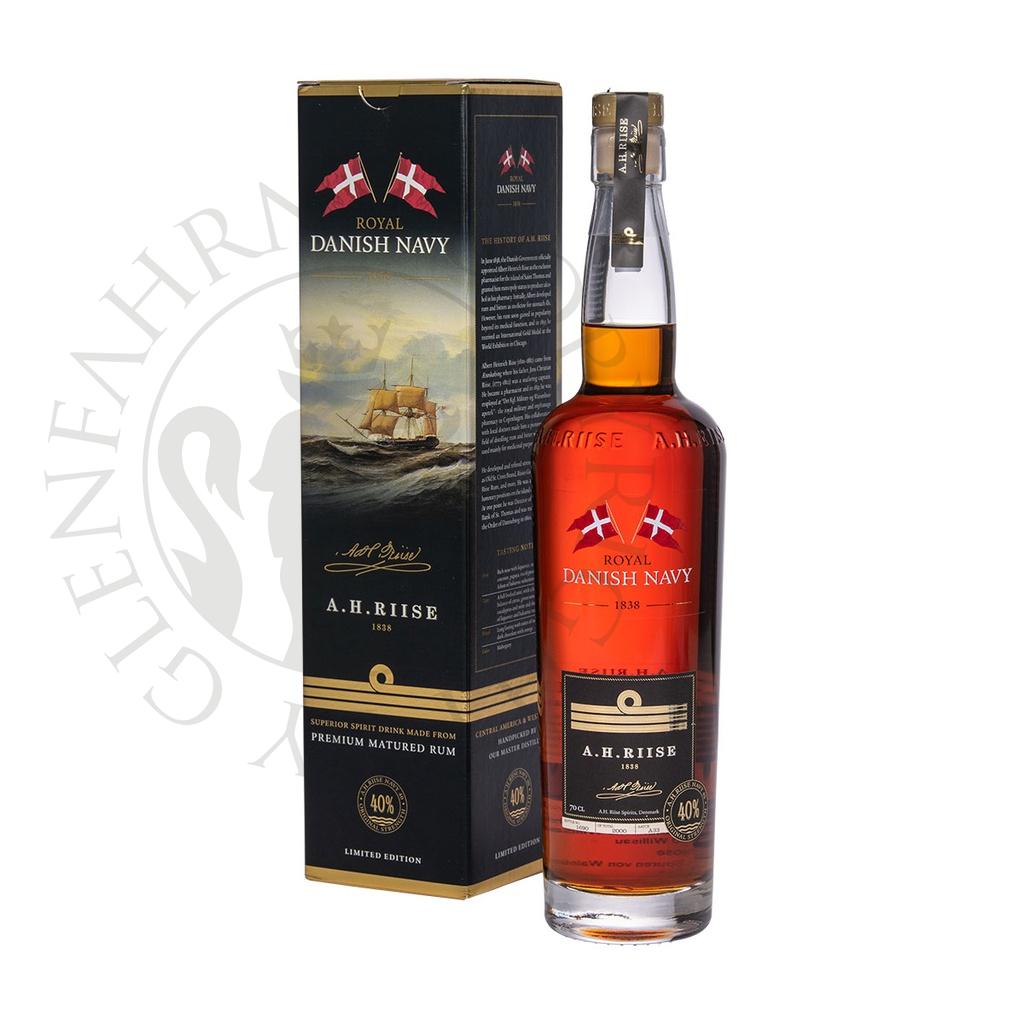 A.H. Riise Royal Danish Navy Strength Rum Spirit Drink 70cl