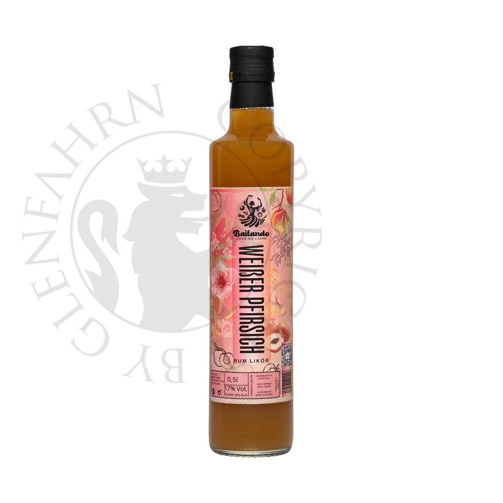 Bailando Weisser Pfirsich Rum Likör 70cl