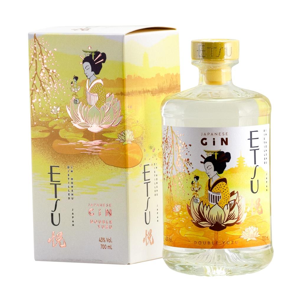Etsu Double Yuzu Japanese Gin 70cl