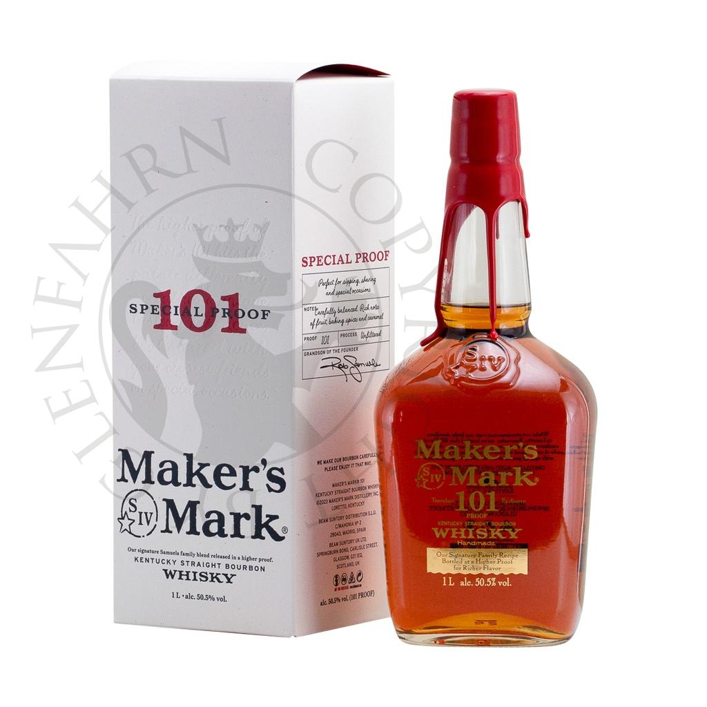 Maker's Mark 101 Kentucky Straight Bourbon Whiskey 100cl 