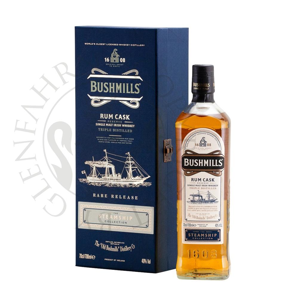 Bushmills Rum Cask Reserve The Steamship Collection Single Malt Irish Whiskey 70cl