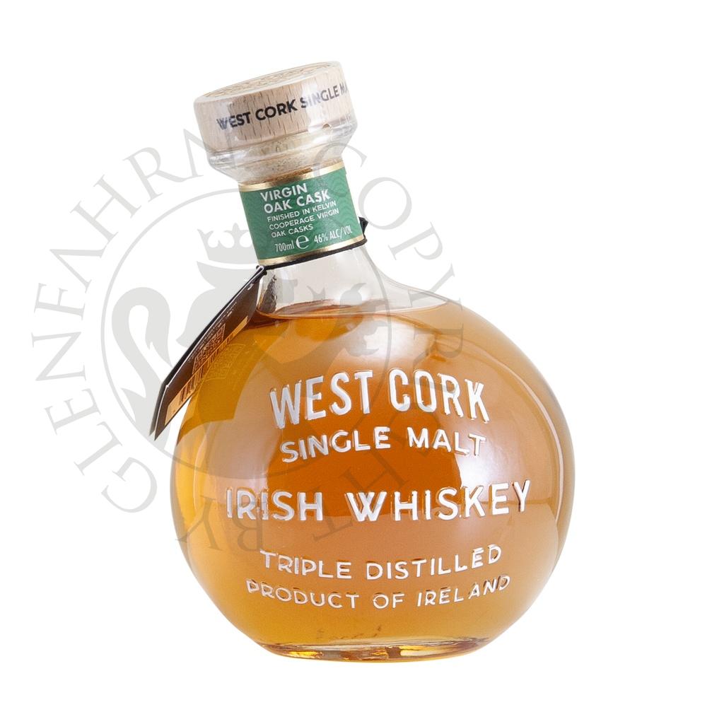 West Cork Maritime Virgin Oak Cask Finished Small Batch Single Malt Irish Whiskey 70cl